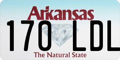 AR license plate 170LDL