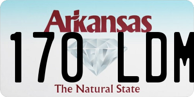 AR license plate 170LDM
