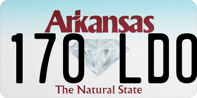 AR license plate 170LDO