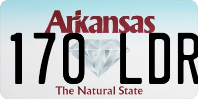AR license plate 170LDR