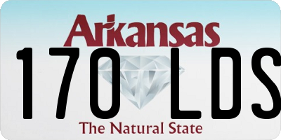 AR license plate 170LDS