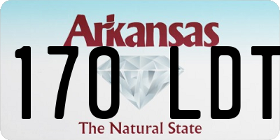AR license plate 170LDT