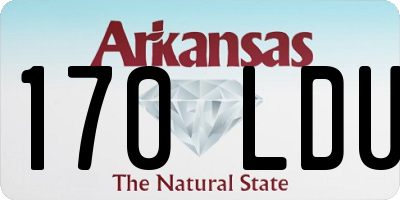 AR license plate 170LDU