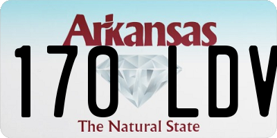 AR license plate 170LDV