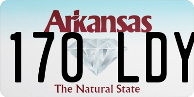 AR license plate 170LDY