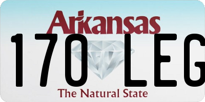 AR license plate 170LEG