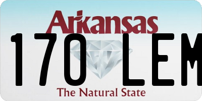 AR license plate 170LEM