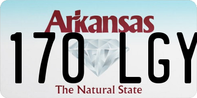 AR license plate 170LGY