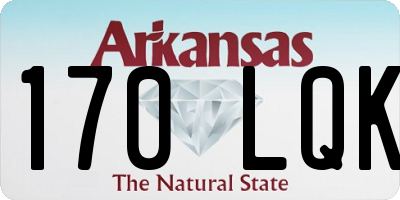 AR license plate 170LQK