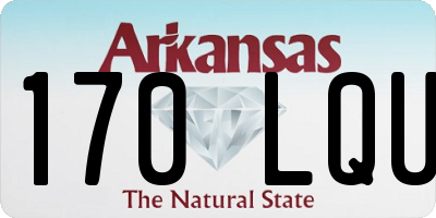 AR license plate 170LQU