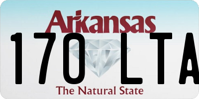 AR license plate 170LTA
