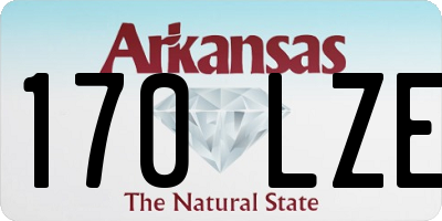AR license plate 170LZE