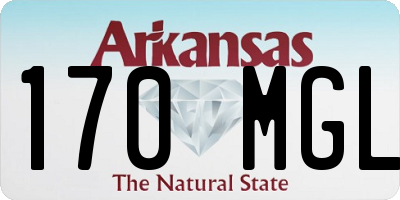 AR license plate 170MGL