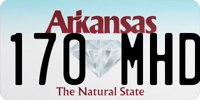 AR license plate 170MHD