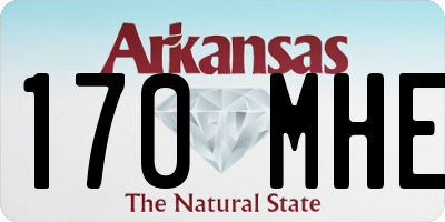AR license plate 170MHE
