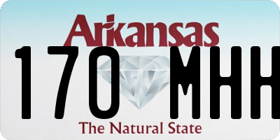 AR license plate 170MHH