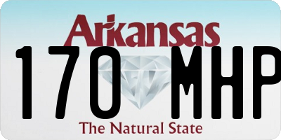 AR license plate 170MHP
