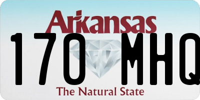 AR license plate 170MHQ