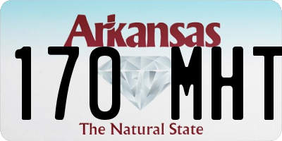 AR license plate 170MHT