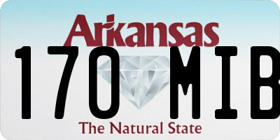 AR license plate 170MIB