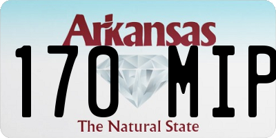 AR license plate 170MIP