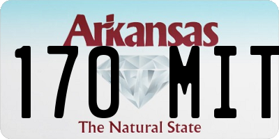 AR license plate 170MIT