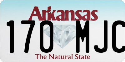 AR license plate 170MJC