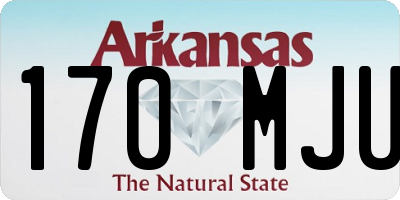 AR license plate 170MJU