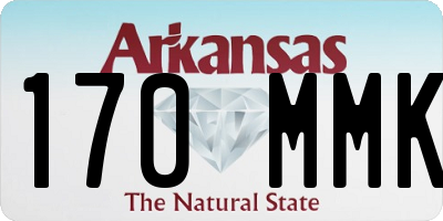 AR license plate 170MMK
