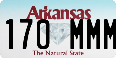 AR license plate 170MMM