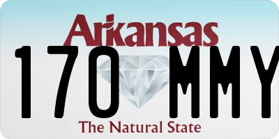 AR license plate 170MMY
