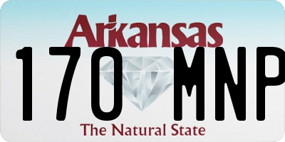 AR license plate 170MNP