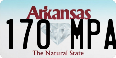AR license plate 170MPA
