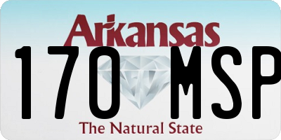 AR license plate 170MSP