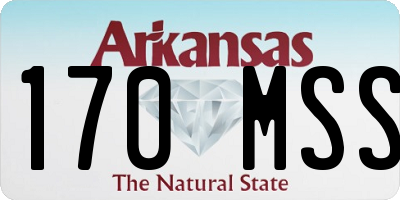 AR license plate 170MSS