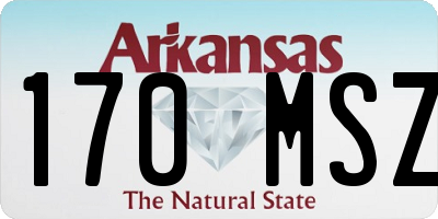 AR license plate 170MSZ