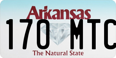 AR license plate 170MTC