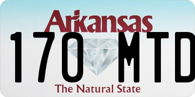 AR license plate 170MTD