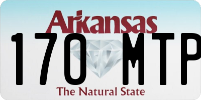AR license plate 170MTP
