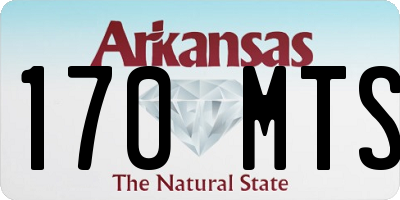 AR license plate 170MTS