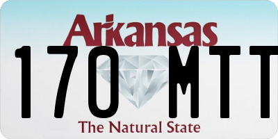AR license plate 170MTT