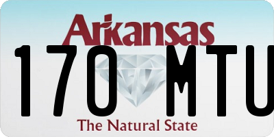 AR license plate 170MTU