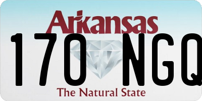 AR license plate 170NGQ