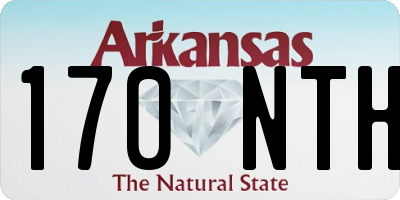 AR license plate 170NTH