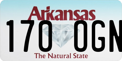 AR license plate 170OGN