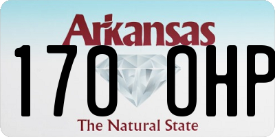 AR license plate 170OHP