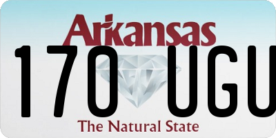 AR license plate 170UGU