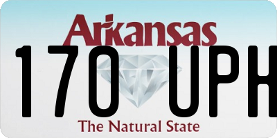 AR license plate 170UPH