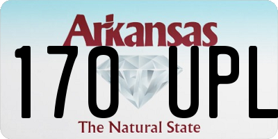 AR license plate 170UPL