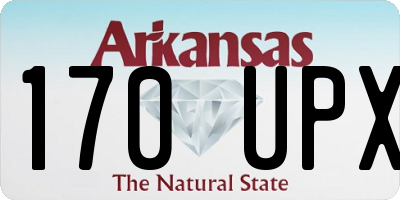 AR license plate 170UPX